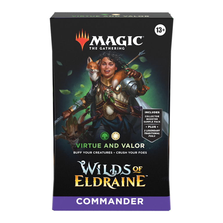 Magic the Gathering Wilds of Eldraine - Commander - Virtue and Valor (Anglais)