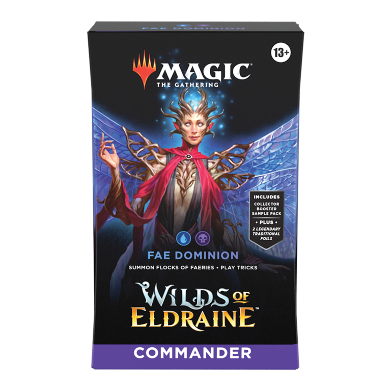 Magic the Gathering Wilds of Eldraine - Commander - Fae Dominion (Anglais)