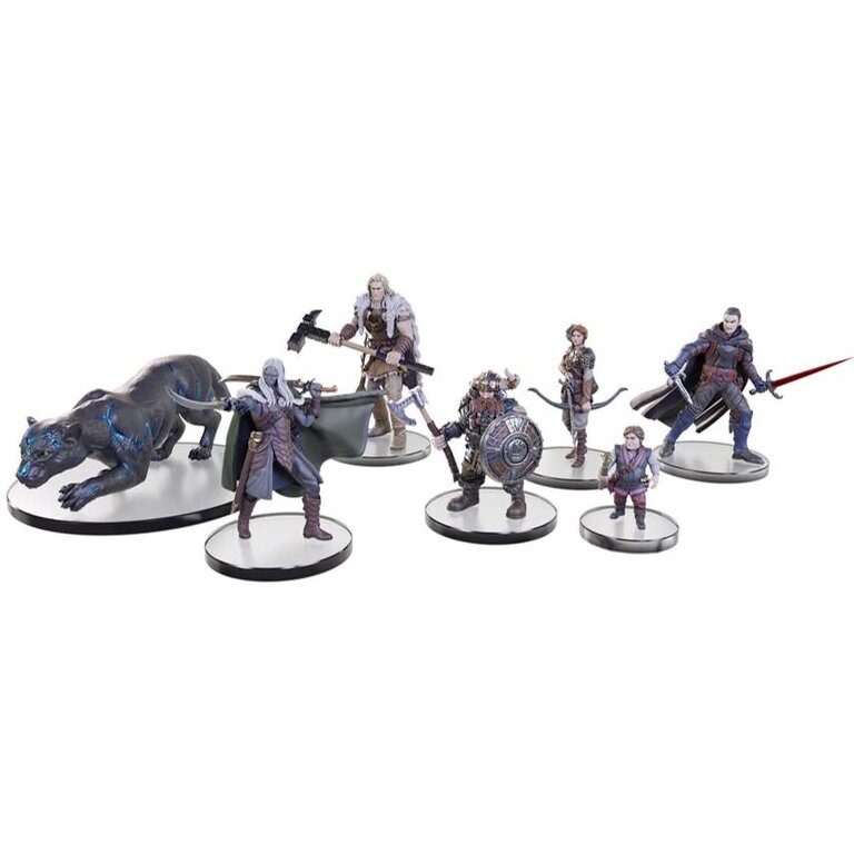 Dungeons & Dragons D&D - Icons Of The Realms - Premium Miniatures - The Legend of Drizzt 35th Anniversary - Companions Set