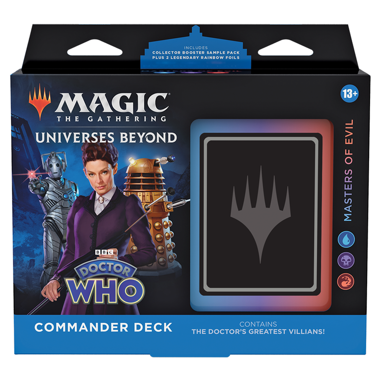 Magic the Gathering Doctor Who - Commander - Masters of Evil (Anglais)