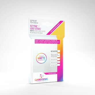 Gamegenic (Gamegenic) Prime Scythe / Lost Cities Sleeves - 80 Unités - 72mm x 112mm