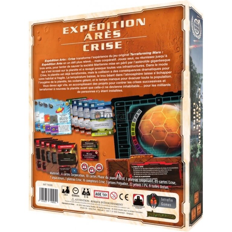 Terraforming Mars - Expédition Ares - Crise (French)