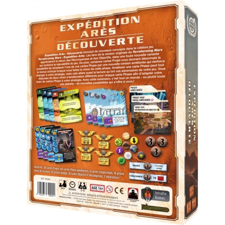 Terraforming Mars - Expédition Ares - Découverte (Francais)*