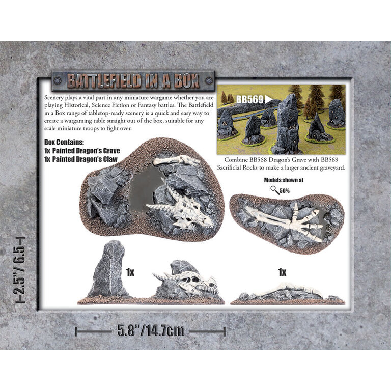 Galeforce Nine Battlefield in a Box - Dragon's Grave