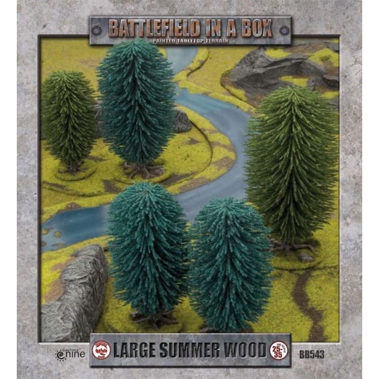 Galeforce Nine Battlefield in a Box - Large Summer Woods