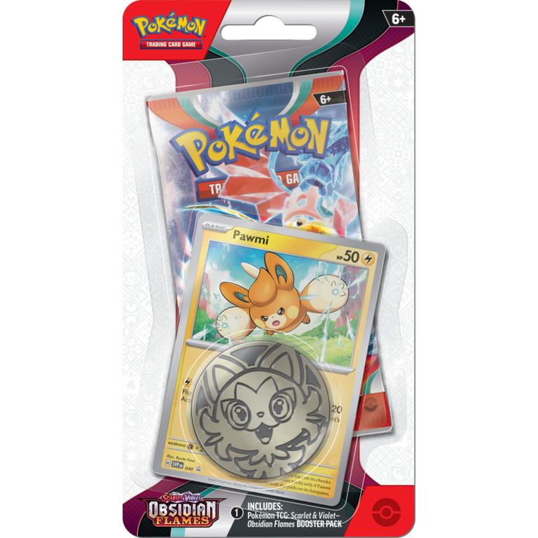 Pokémon Pokémon - Scarlet & Violet (3) - Obsidian Flames - Blister: Pawmi (Anglais)