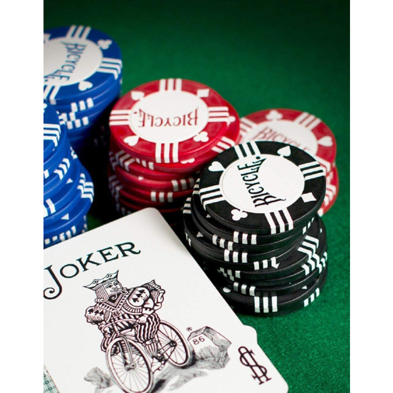 Bicycle Cartes à jouer - Bicycle - 8gram Clay Poker Chips 50ct