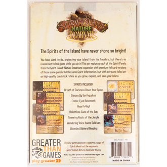 Spirit Island - Nature Incarnate Foil Pannels (English) Spirit Island - Nature Incarnate Foil Pannels (English)