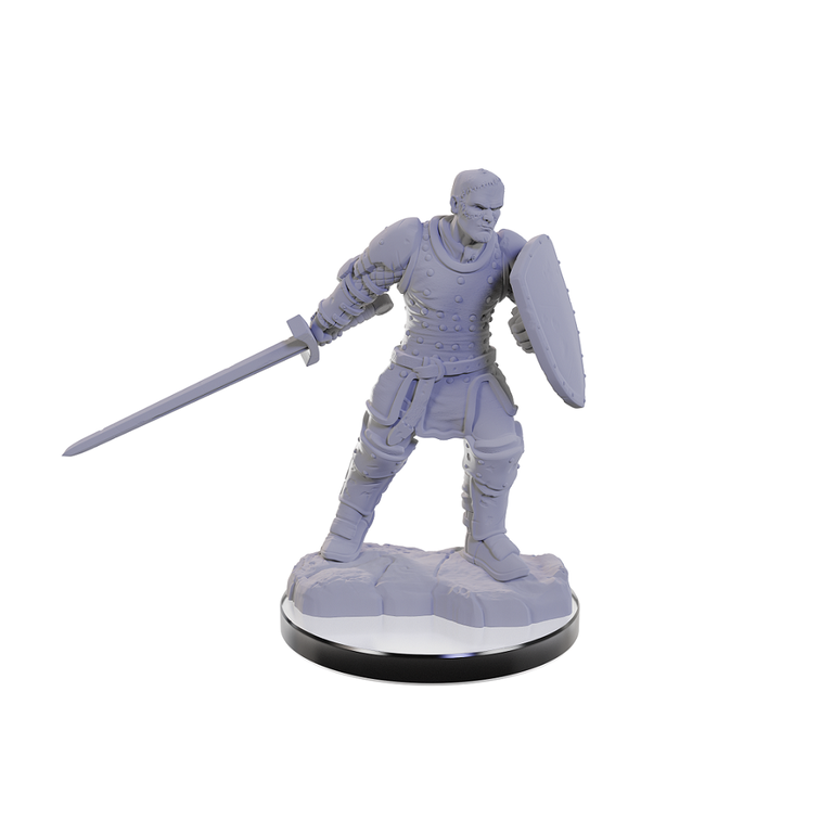 Nolzur's Marvelous Unpainted Miniatures - Reborn Paladin/Warlock*