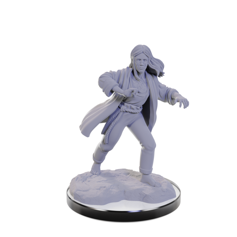 Nolzur's Marvelous Unpainted Miniatures - Reborn Paladin/Warlock*
