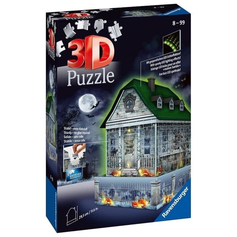 Ravensburger Maison Hantée - 257 pièces 3D