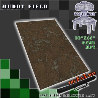 F.A.T. Mats - Muddy Field 30"X44"
