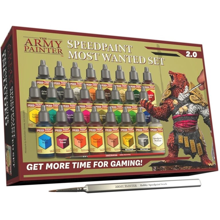 Army Painter (AP) Speedpaint Most Wanted Set 2.0