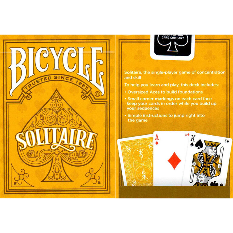 Playing Cards - Bicycle - Solitaire
