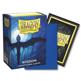Dragon Shield (Dragon Shield) Matte Dual Wisdom - 100 Unités - 63mm x 88mm Dragon Shield (Dragon Shield) Matte Dual Wisdom - 100 Unités - 63mm x 88mm
