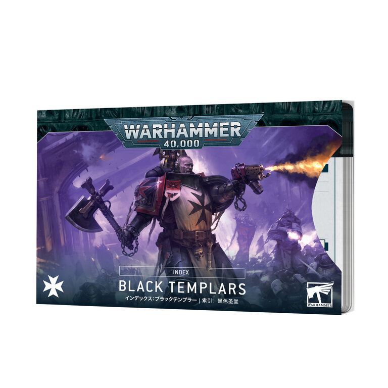 Black Templars - Index Cards (Anglais)*