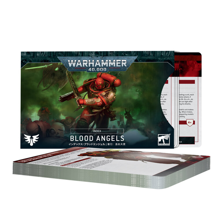 Blood Angels - Index Cards (Anglais)*