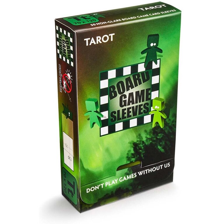 (AT)  Sleeves Non Glare - Tarot - 70mmx120mm*