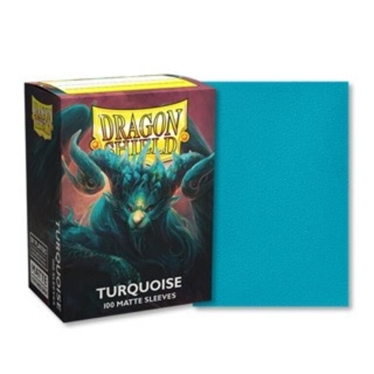 (Dragon Shield) Turquoise - 100 Unités - 63mm x 88mm