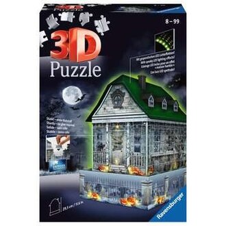 Ravensburger Maison hanté illuminée - 257 pièces 3D