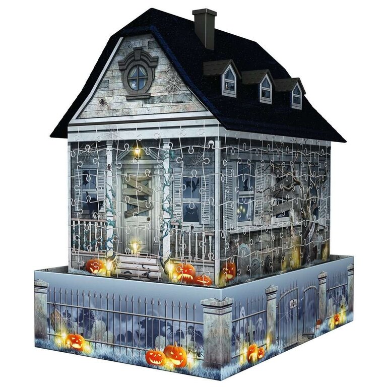 Ravensburger Maison hanté illuminée - 257 pièces 3D