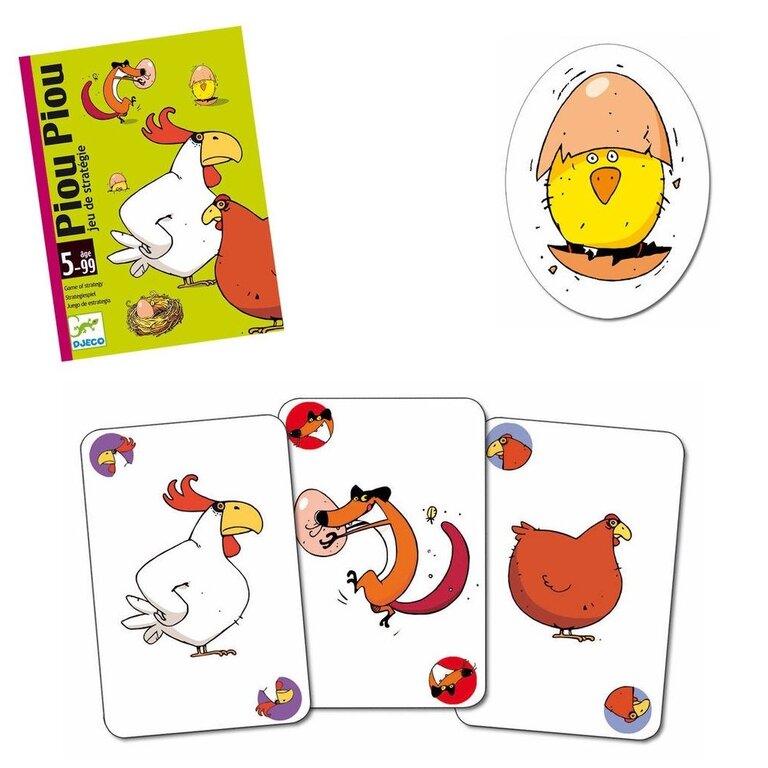 Djeco Piou Piou (Multilingue)
