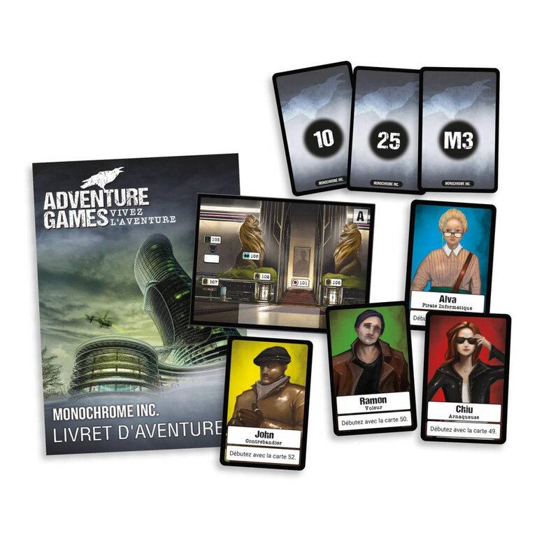 Adventure Games - Monochrome inc. (Francais)
