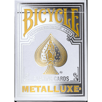 Bicycle Cartes à jouer - Bicycle - Metalluxe - Silver