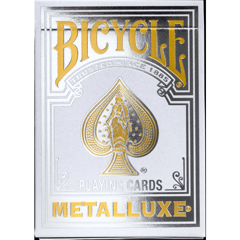 Bicycle Playing Cards - Bicycle - Metalluxe - Silver