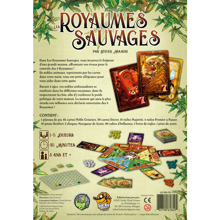 Les royaumes sauvages (Français)