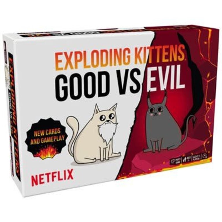 Exploding Kittens - Good vs Evil (Anglais)
