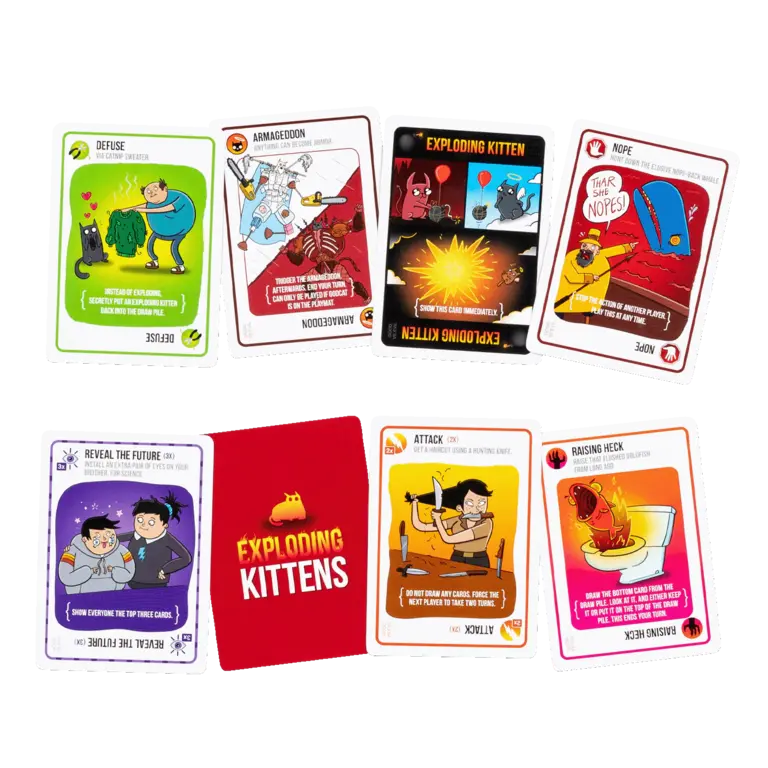 Exploding Kittens - Good vs Evil (Anglais)