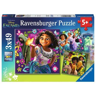 Ravensburger Disney - La Magie d'Encanto - 3x49 pièces Ravensburger Disney - La Magie d'Encanto - 3x49 pièces