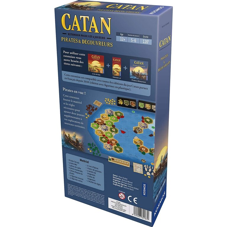 Catan - Pirates & Decouvreurs - 5 et 6 joueurs (French)