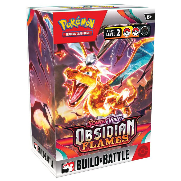 Pokémon - Scarlet & Violet (3) - Obsidian Flames - Build & Battle (Anglais)