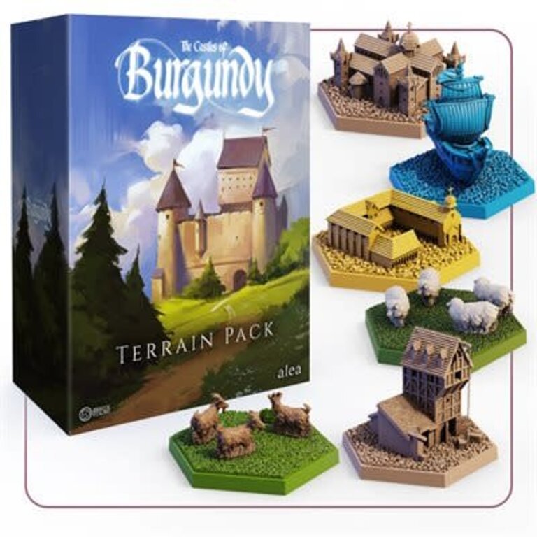 The Castles of burgundy - Special edition - 3D Terrain  Pack