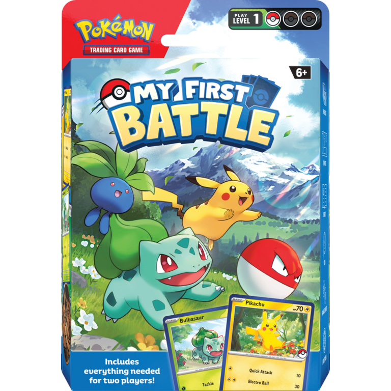 Pokémon Pokemon - My First Battle (Anglais)