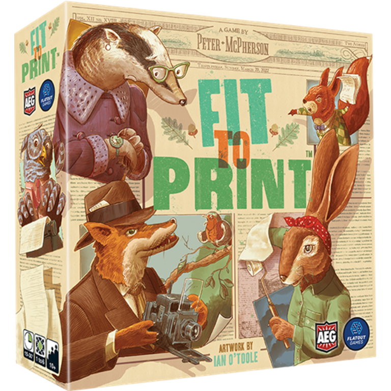 Fit to Print (Anglais)