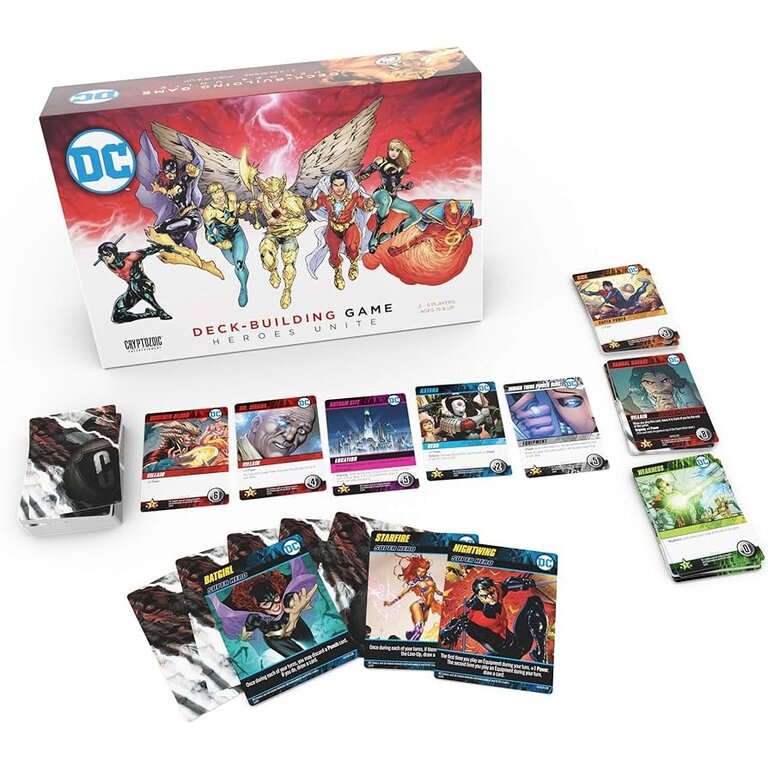 DC Comics - Deck Building Game - Heroes Unite (Anglais)