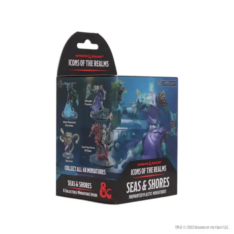 D&D - Icons Of The Realms -  Seas & Shores - Booster Pack