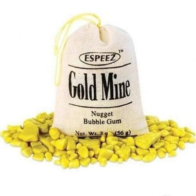 Gold Mine - Gomme balloune en forme de pépite d'or - 56g