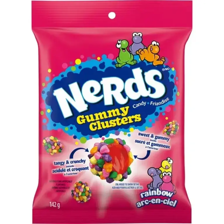 Nerds Nerds - Gummy Clusters - 142g