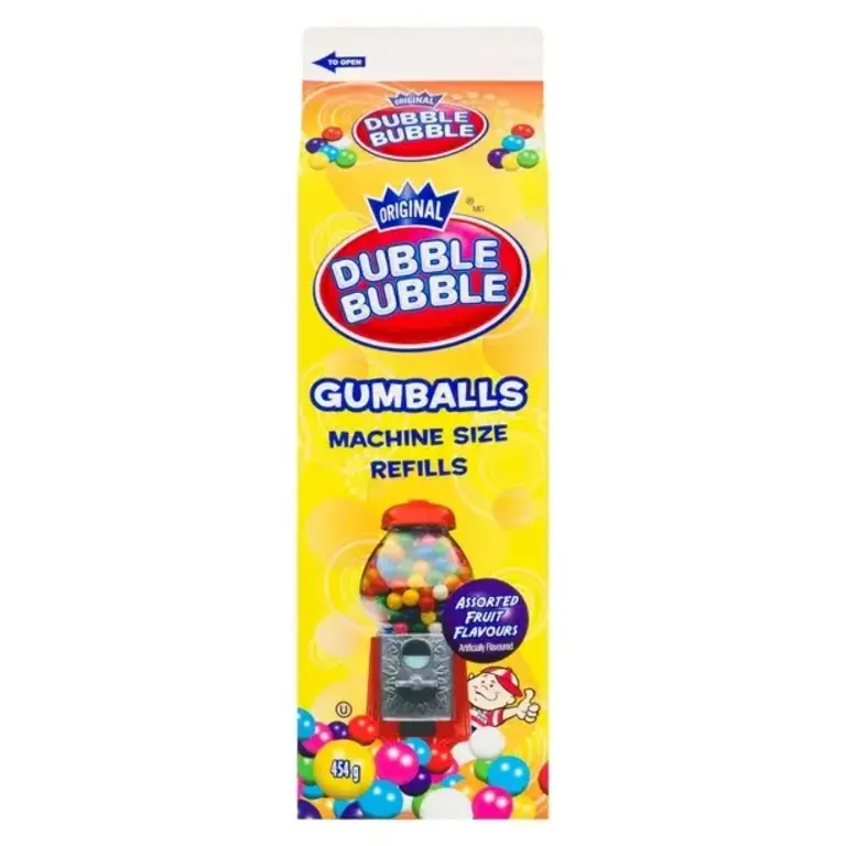 Dubble Bubble - Gomme recharge pour distributrice - 454g