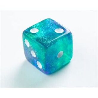 Gamegenic (Gamegenic) 12D6 16MM Dice - Galaxy Series - Neptune