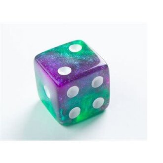 Gamegenic (Gamegenic) 12D6 16MM Dice - Galaxy Series - Aurora