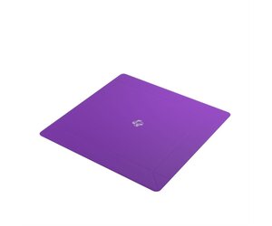 Gamegenic Piste à Dés Magnétique Carrée Réversible Noir/Violet - Accessoire Jeux De Société