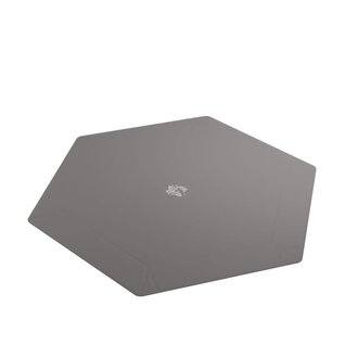 Gamegenic (Gamegenic) Magnetic Dice Tray - Hexagonal - Black/Gray