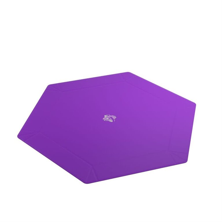 Gamegenic (Gamegenic) Magnetic Dice Tray - Hexagonal - Black/Purple