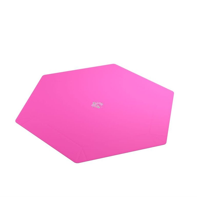 Gamegenic (Gamegenic) Magnetic Dice Tray - Hexagonal - Black/Pink