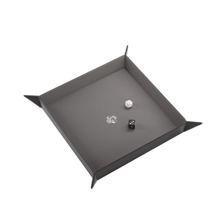 Gamegenic (Gamegenic) Magnetic Dice Tray - Square - Black/Gray